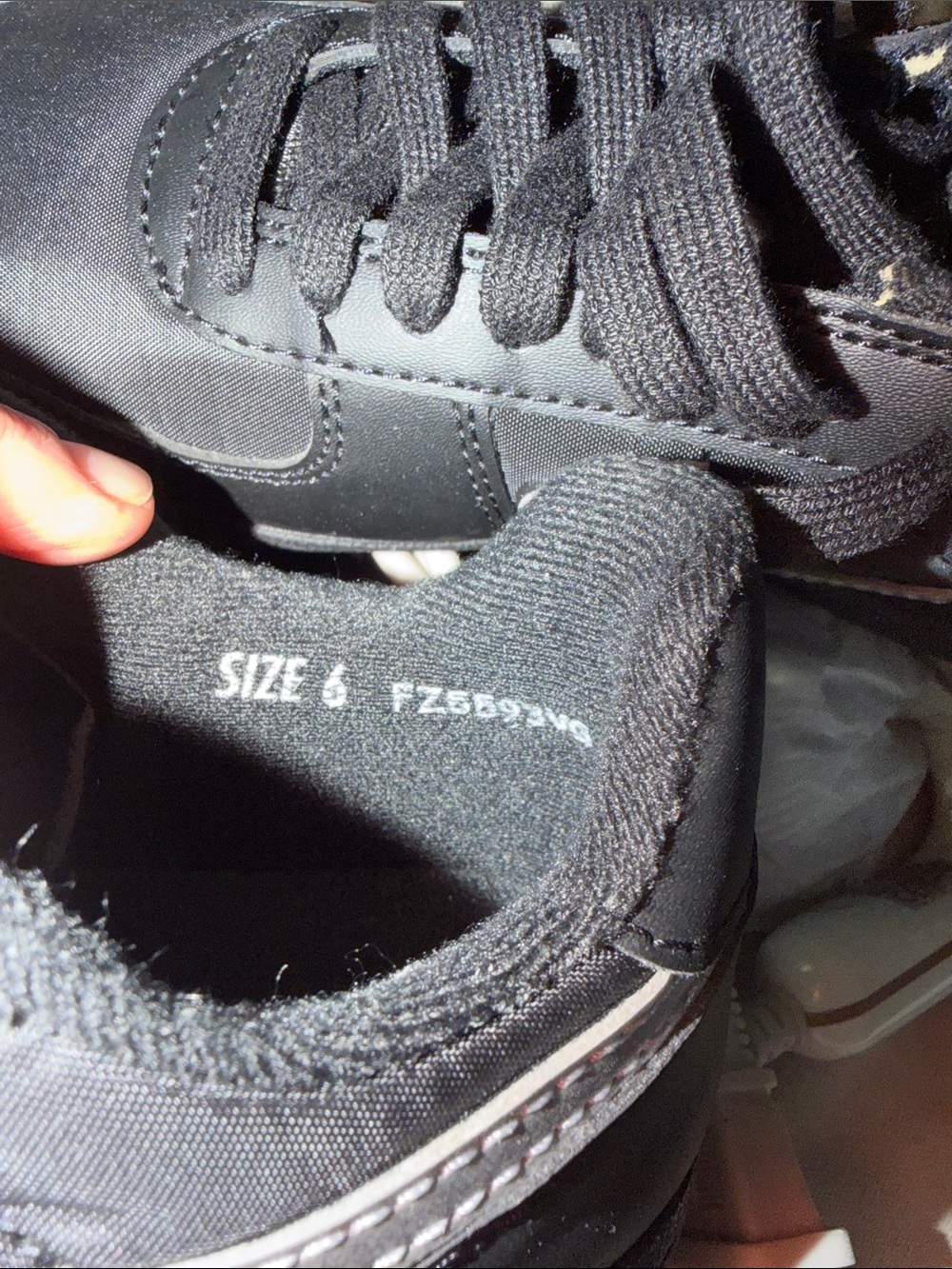 Nike Field General Sneakers in Black with Silver Swoosh - Picture 6 of 9